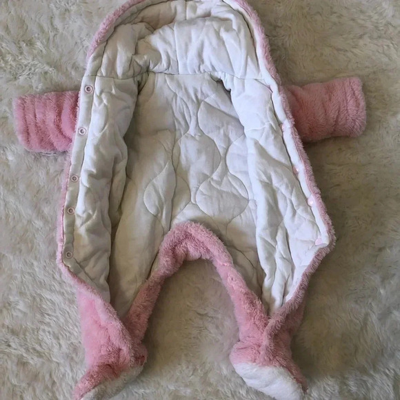 WINTER SUIT - fluffy baby girl winter suit - Picture 3 of 7